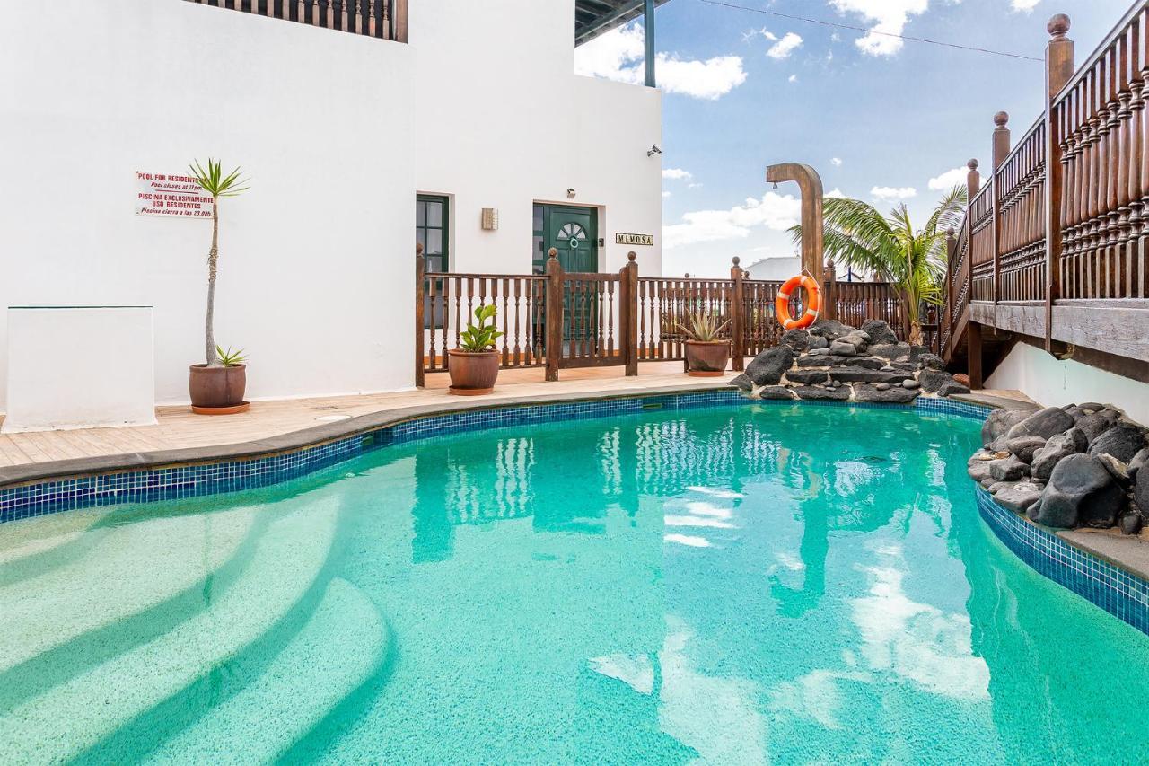 Casa Lili - Shared Pool - Close To Seafront Promenade - Sea Views From Upper Terrace Punta Mujeres Kültér fotó