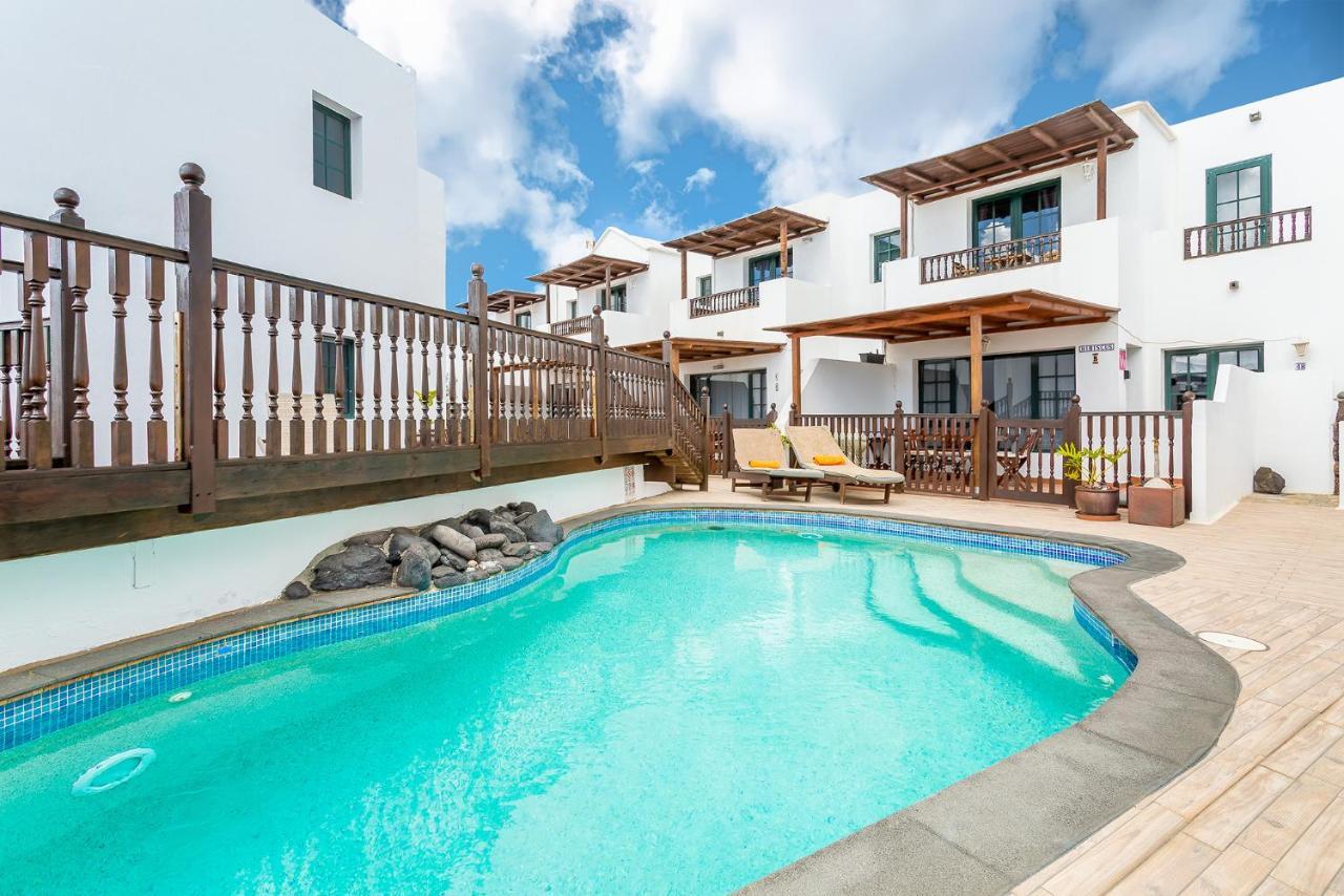 Casa Lili - Shared Pool - Close To Seafront Promenade - Sea Views From Upper Terrace Punta Mujeres Kültér fotó